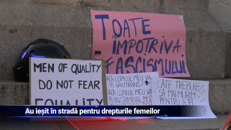 Au ieșit în stradă pentru drepturile femeilor