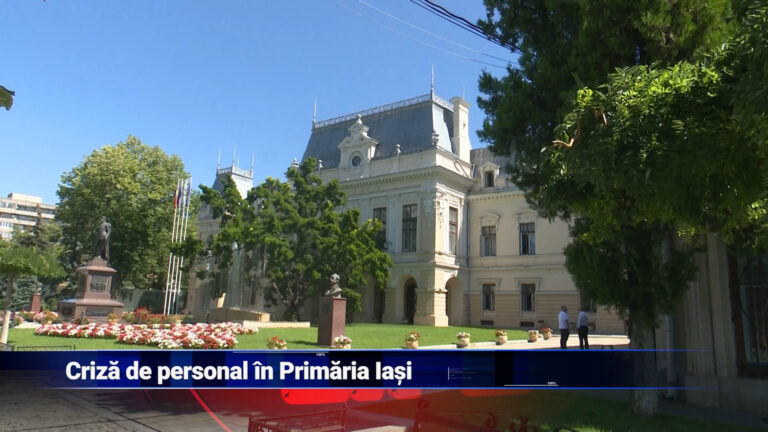 Criza de personal în Primăria Iași