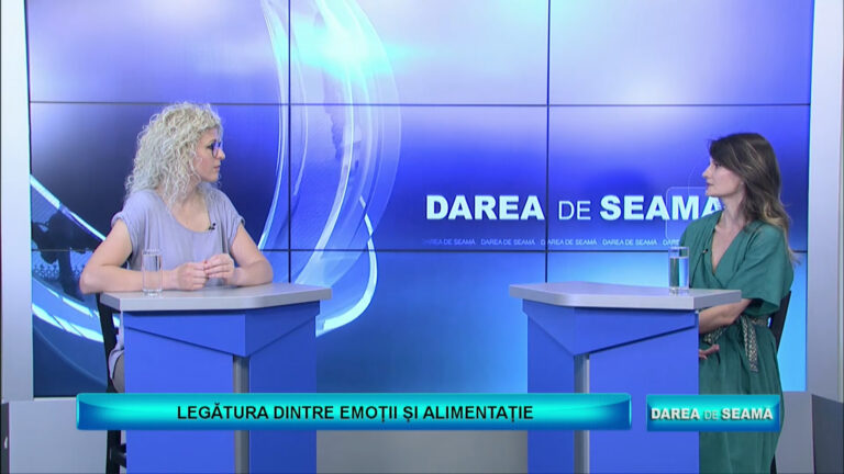 DAREA DE SEAMĂ / LEGĂTURA DINTRE EMOȚII ȘI ALIMENTAȚIE