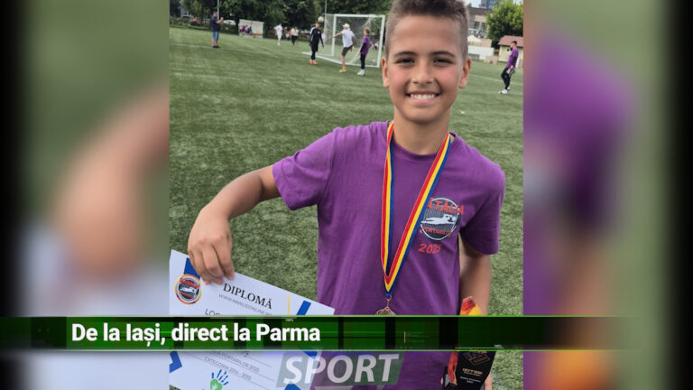 De la Iași, direct la Parma
