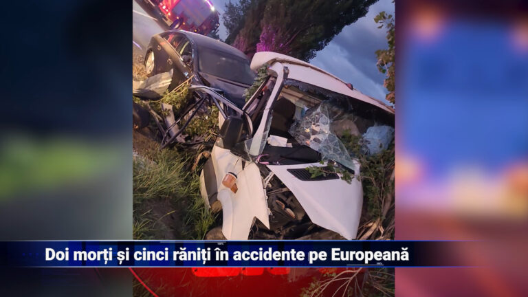 Doi morți și cinci răniți în accidente pe Europeană