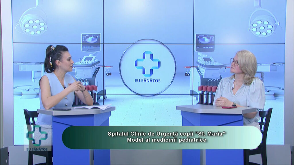 EU SĂNĂTOS / Spitalul Clinic de Urgență copii ”Sf. Maria” Model al medicinii pediatrice