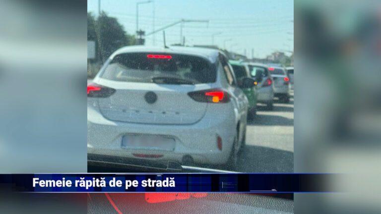 Femeie rapita de pe strada