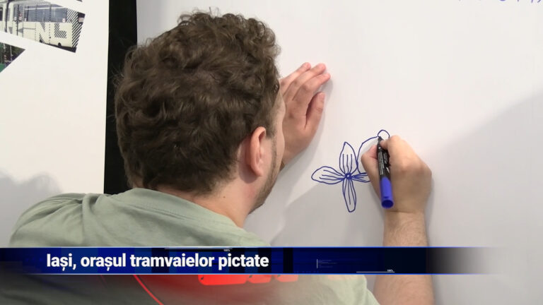 Iași, orașul tramvaielor pictate