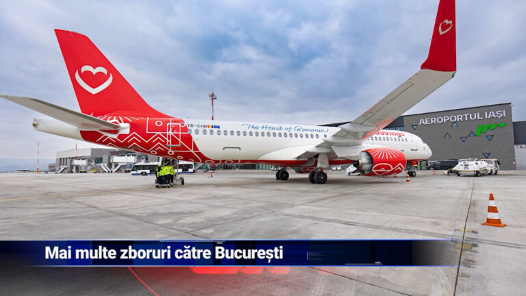 Mai multe zboruri către București