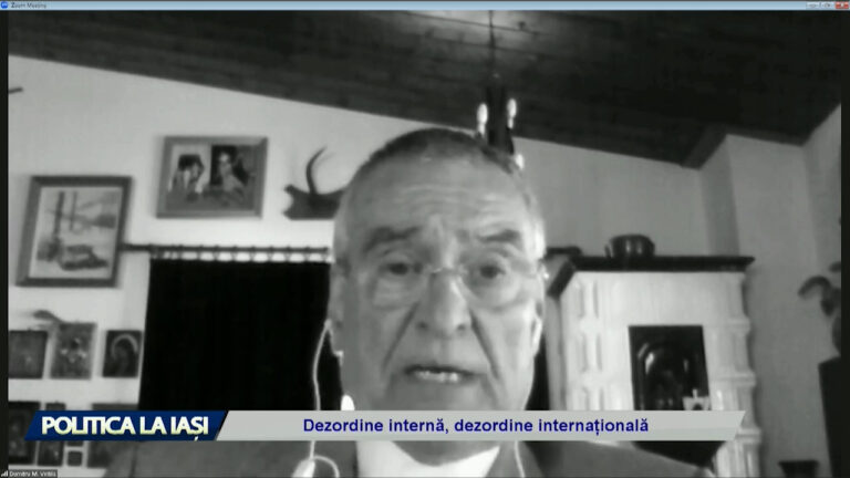 POLITICA LA IAȘI / Dezordine internă, dezordine internațională