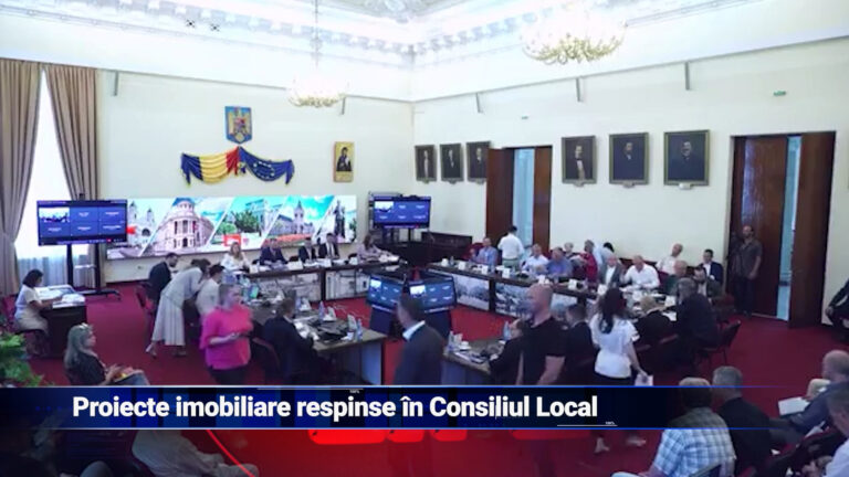 Proiecte imobiliare respinse în Consiliul Local