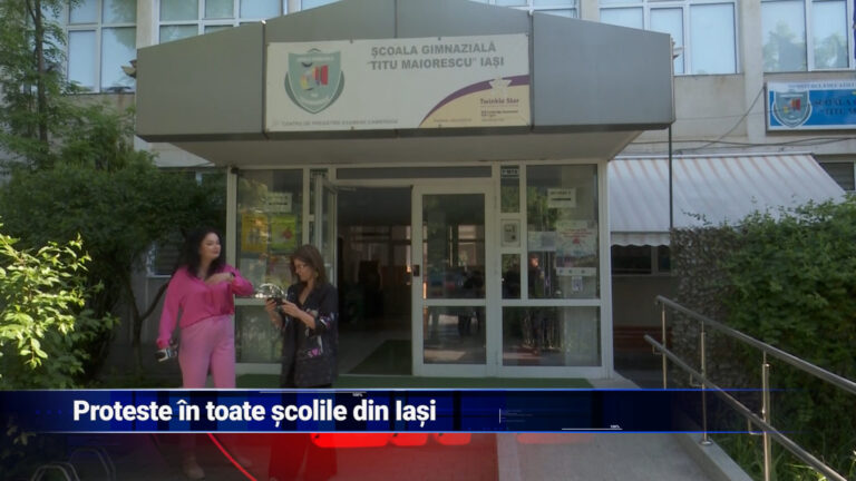 Proteste în toate școlile din Iași