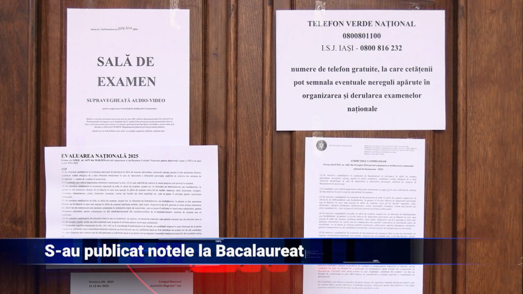 S-au publicat notele la Bacalaureat
