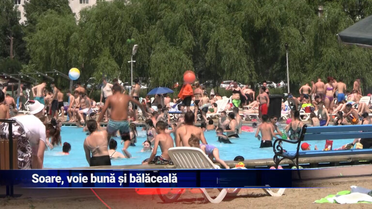 Soare, voie bună și bălăceală