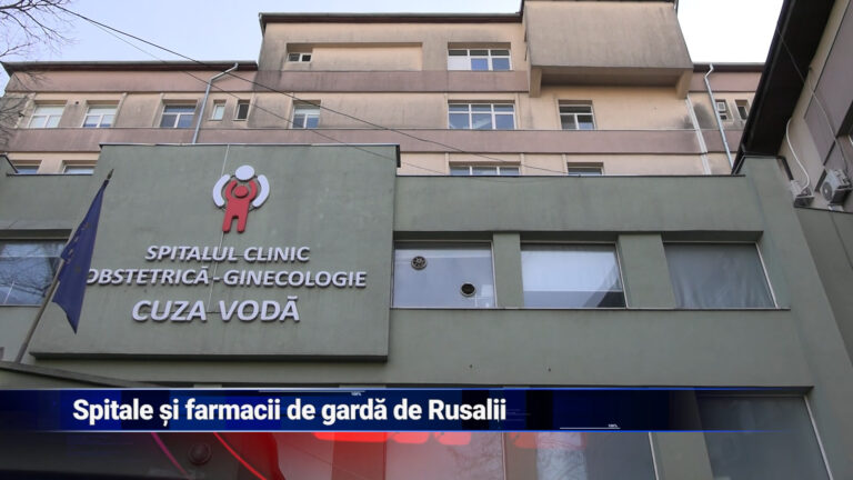 Spitale si farmacii de garda de Rusalii