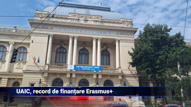 UAIC, record de finanțare Erasmus+