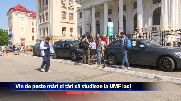 Vin de peste mări și țări să studieze la UMF Iași