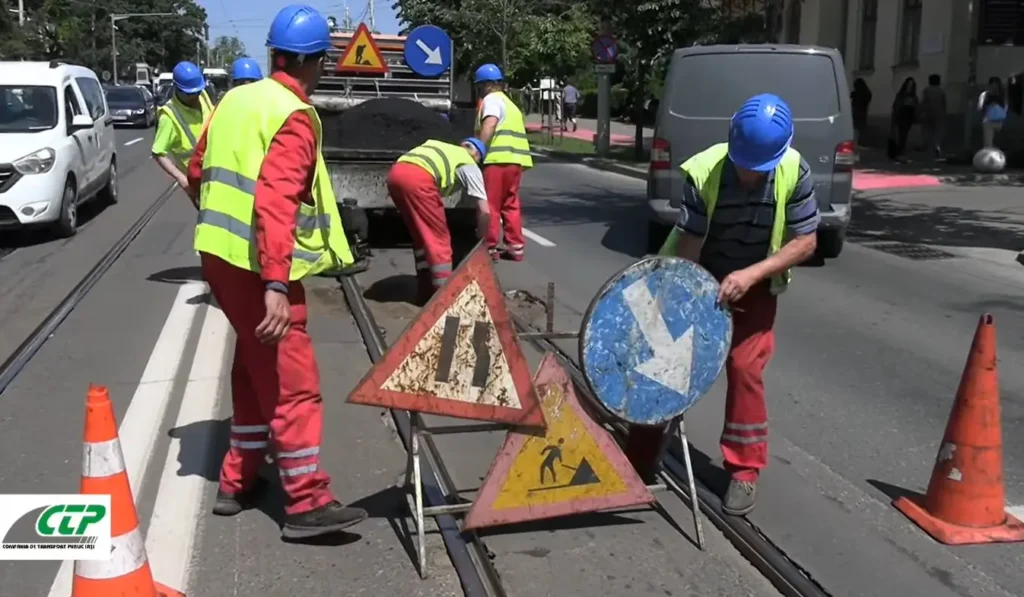 VIDEO. Lucrări de întreținere a infrastructurii în zona Copou