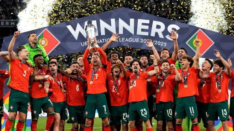 VIDEO. Finala Ligii Națiunilor: Portugalia lui Ronaldo triumfă în fața Spaniei, după o partidă epică și penalty-uri dramatice