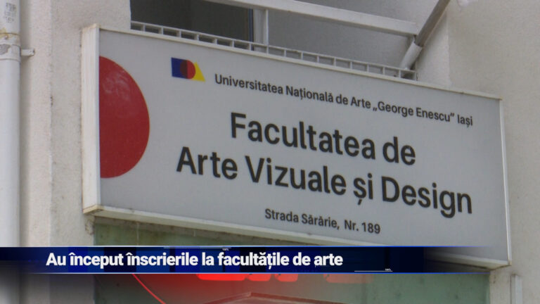 Au început înscrierile la facultățile de arte