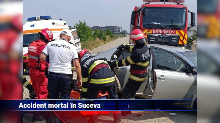 Accident mortal în Suceava