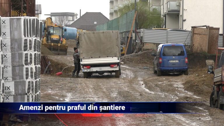 Amenzi pentru praful din șantiere
