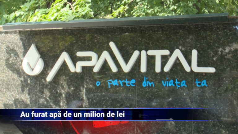 Au furat apă de un milion de lei