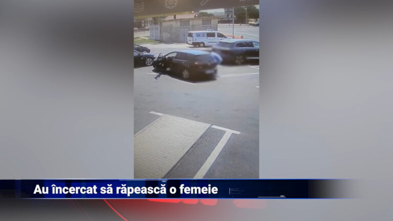 Au încercat să răpească o femeie