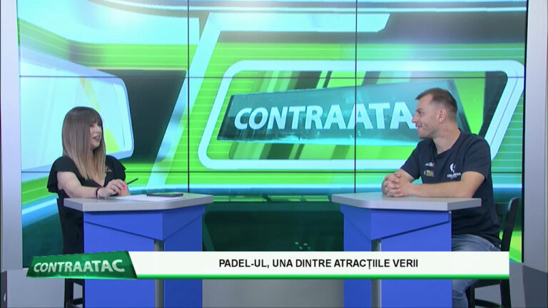 CONTRAATAC / PADEL-UL, UNA DINTRE ATRACȚIILE VERII