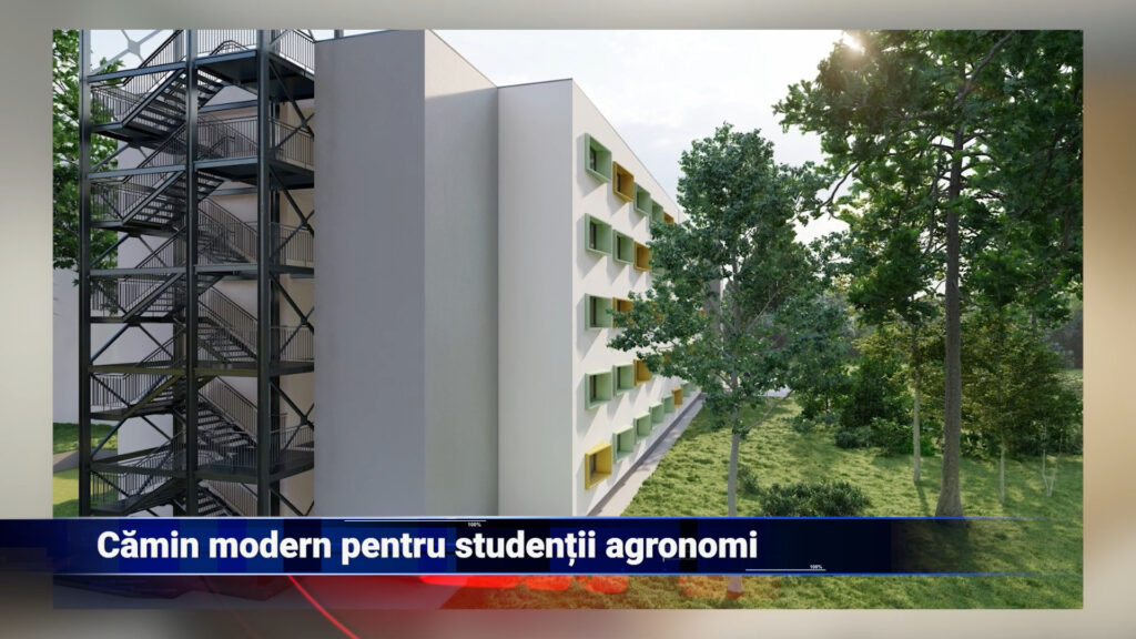 🏢 Cămin modern pentru studenții agronomi
