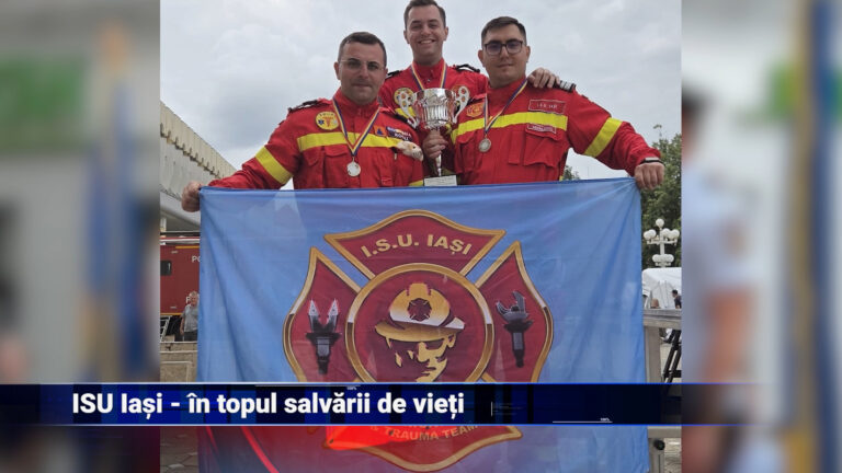 ISU Iași – în topul salvării de vieți
