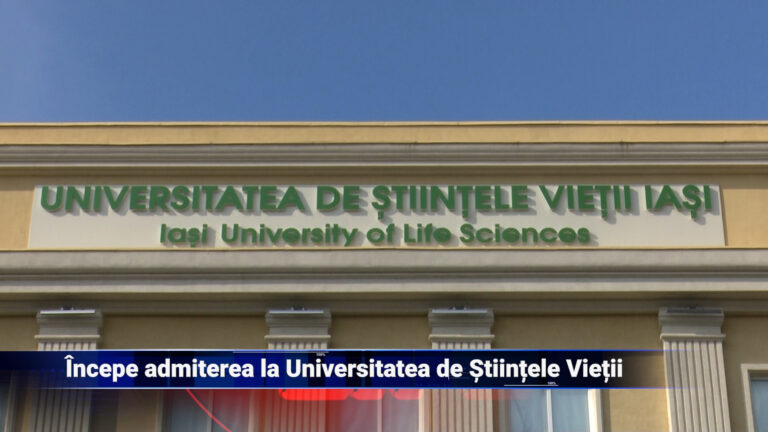 Începe admiterea la Universitatea de Științele Vieții