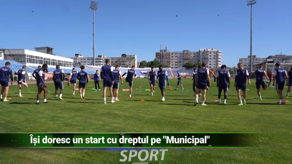 ÎȘI DORESC UN START CU DREPTUL PE „MUNICIPAL”