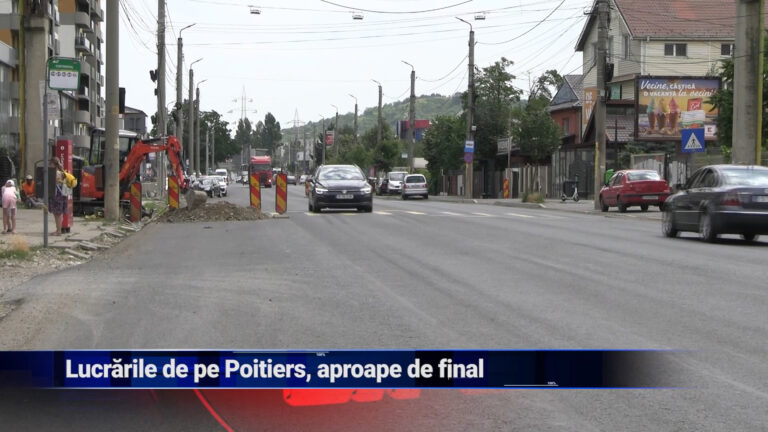 Lucrările de pe Poitiers, aproape de final