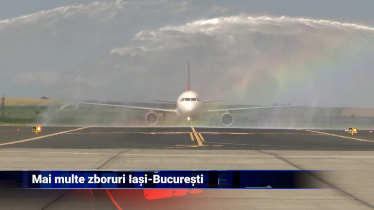 Mai multe zboruri Iași–București