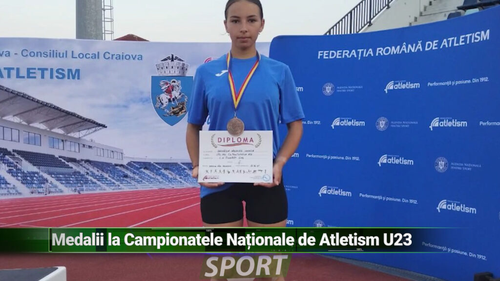 Medalii la Campionatele Naționale de Atletism U23