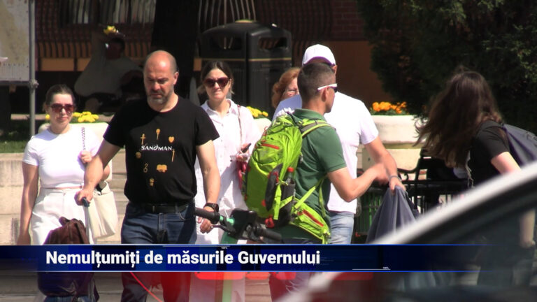Nemulțumiți de măsurile Guvernului