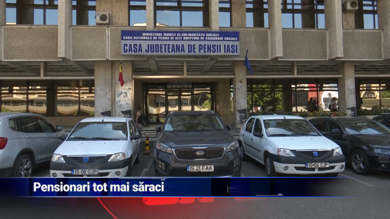 Pensionari tot mai săraci