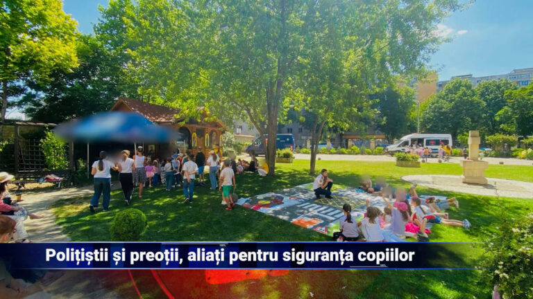 Polițiștii și preoții, aliați pentru siguranța copiilor