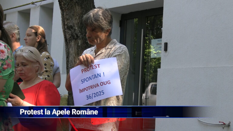 Protest la Apele Române