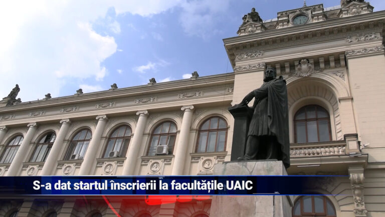 S-a dat startul înscrierii la facultățile UAIC
