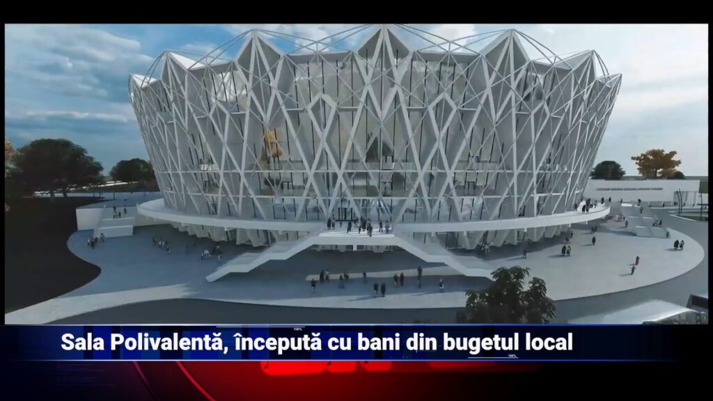 Sala Polivalentă, începută cu bani din bugetul local