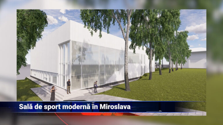 Sală de sport modernă în Miroslava