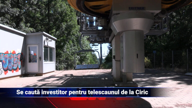Se caută investitor pentru telescaunul de la Ciric
