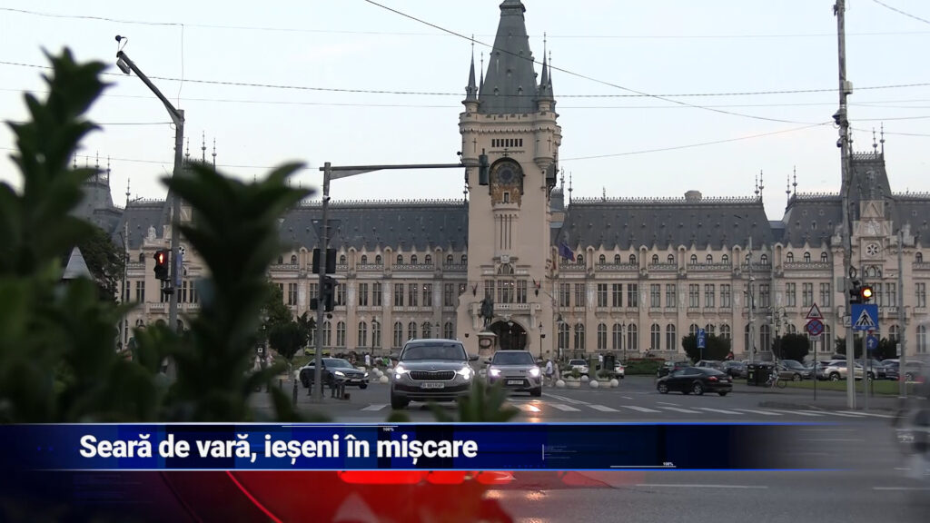 Seară de vară, ieșeni în mișcare