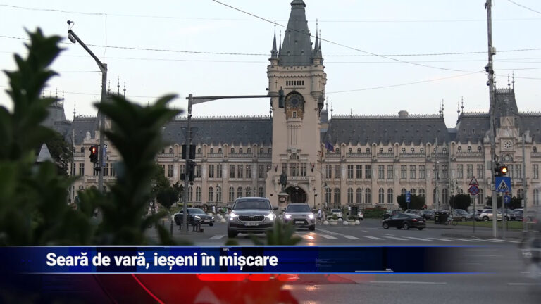 Seară de vară, ieșeni în mișcare