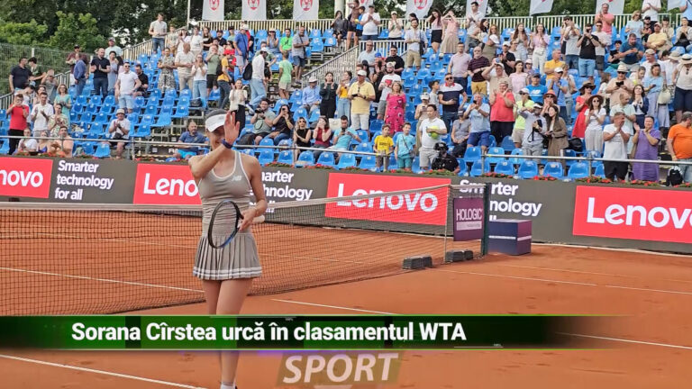 SORANA CÎRSTEIA URCĂ ÎN CLASAMENTUL WTA