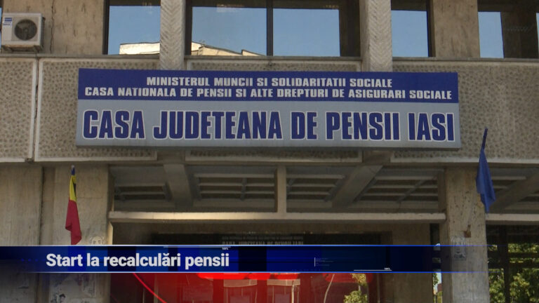 Start la recalculări de pensii