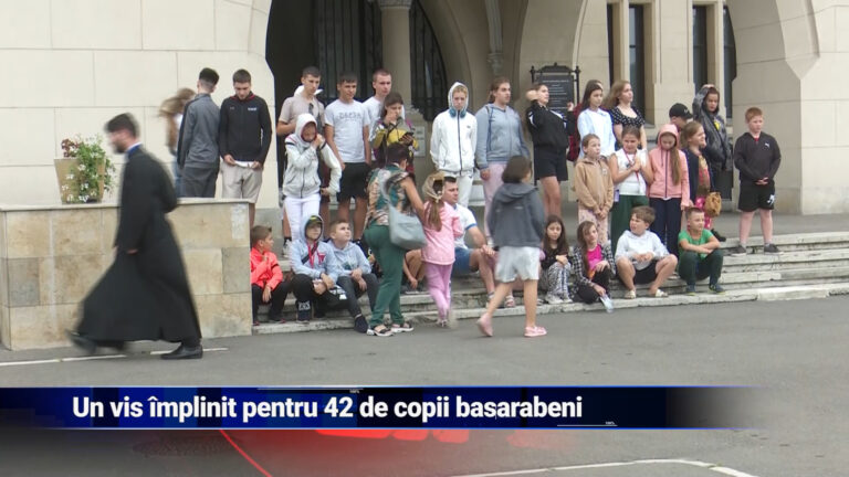 Un vis împlinit pentru 42 de copii basarabeni