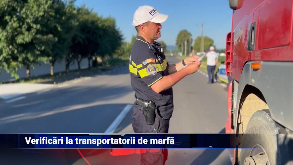 Verificări la transportatorii de marfă
