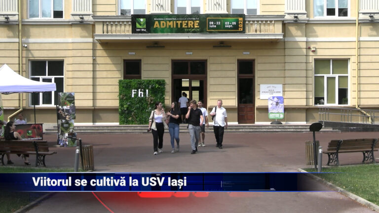 Viitorul se cultivă la USV Iași