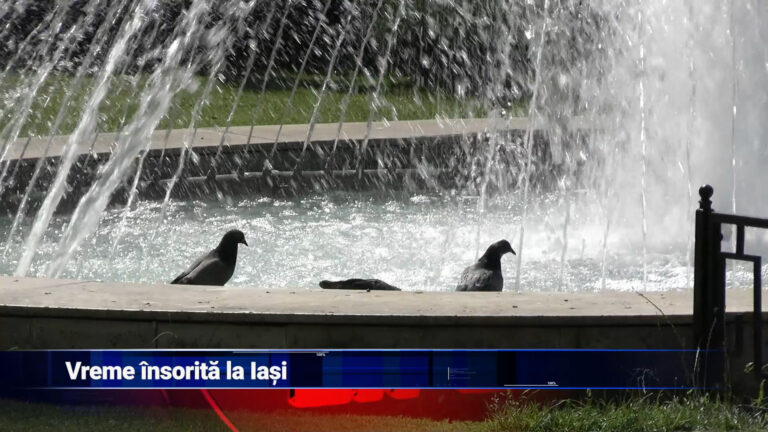 Vreme însorită la Iași