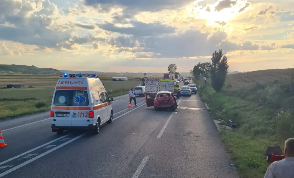 Doi răniți într-un accident rutier între Lețcani și Podu Iloaiei