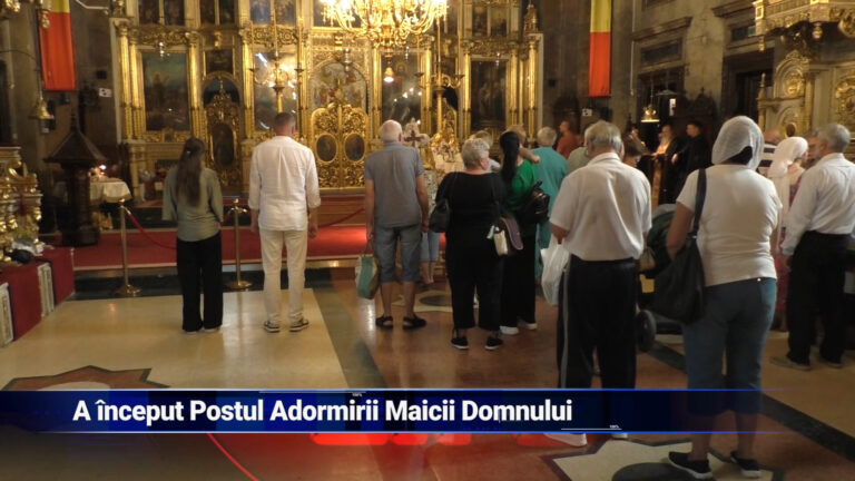 A început Postul Adormirii Maicii Domnului